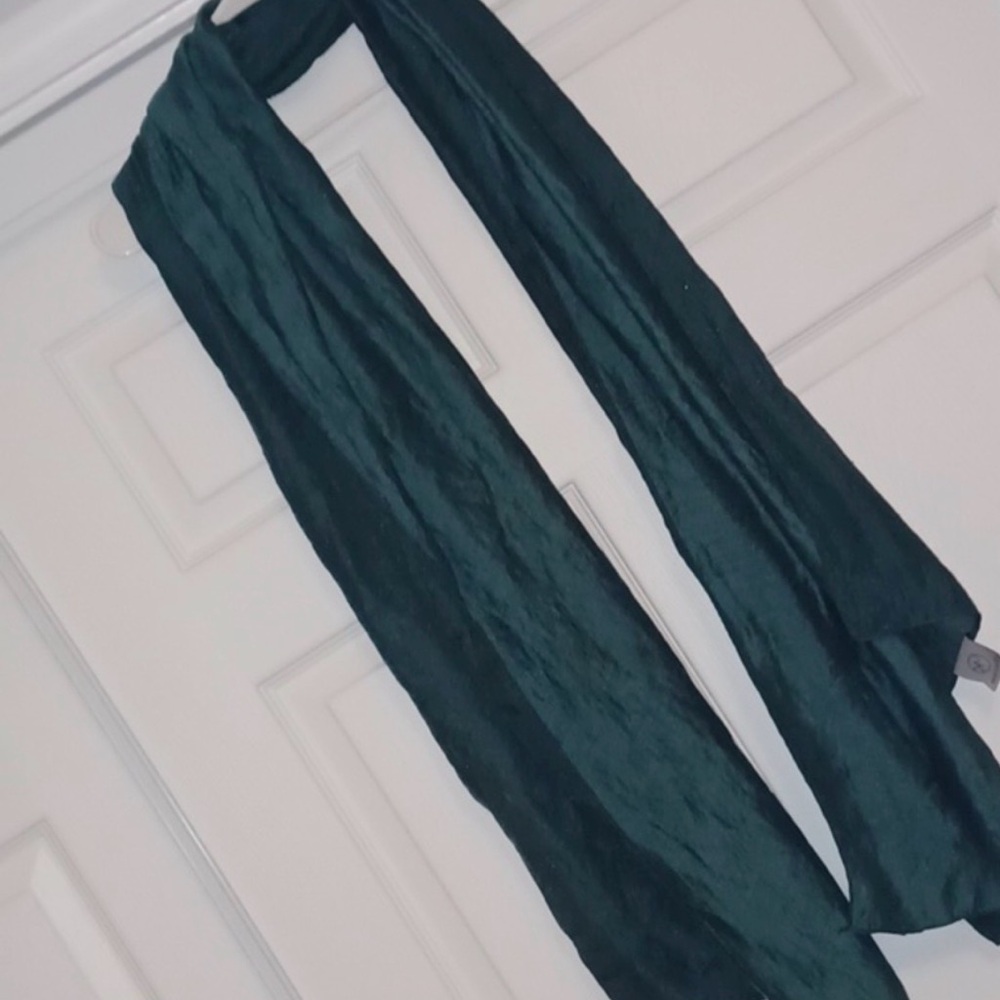 Moda Deep Green Kashmir Scarf
